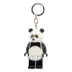 LEGO - Porte-clés lumineux mini figurine LEGO Panda Guy 8 cm