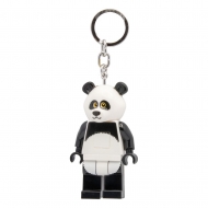 LEGO - Porte-clés lumineux mini figurine LEGO Panda Guy 8 cm