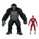 DC Multiverse - Pack 2 figurines Flash vs. Titano 18 cm