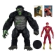 DC Multiverse - Pack 2 figurines Flash vs. Titano 18 cm