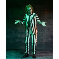 Beetlejuice - Figurine 7 Scale Ultimate Striped Suit Beetlejuice 18 cm