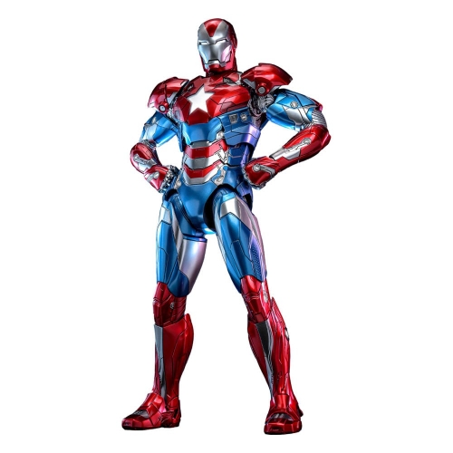 Marvel Comics - Figurine Masterpiece Diecast 1/6 Iron Patriot Hot Toys Exclusive 32 cm