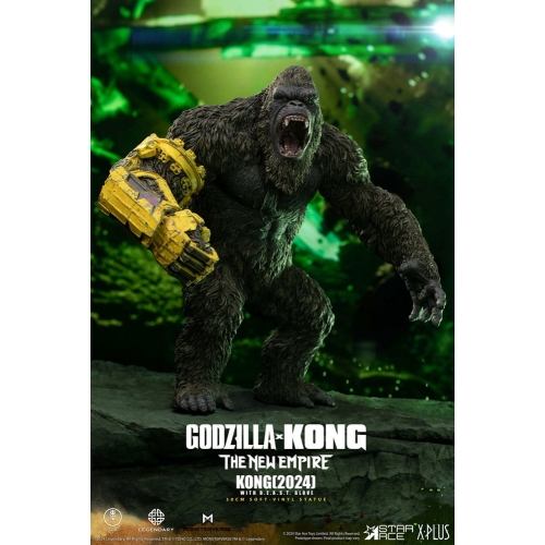 Godzilla vs. Kong: The New Empire - Statuette Soft Kong avec B.E.A.S.T. Glove 30 cm