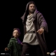 Star Wars : Obi-Wan Kenobi - Statuette Deluxe Art Scale 1/10 Obi-Wan & Young Leia 20 cm