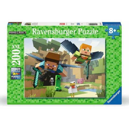 Minecraft - Puzzle pour enfants XXL Animal Adventures (200 pièces)