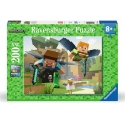 Minecraft - Puzzle pour enfants XXL Animal Adventures (200 pièces)