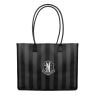 Mercredi: Nevermore Academy - Sac Shopping Noir