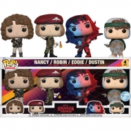 Stranger Things - Pack 4 figurines POP! Stranger Things S4 (EMEA) 9 cm