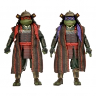 Les Tortues Ninja 3 - Pack 2 figurines Donatello & Raphael 18 cm