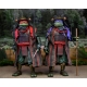 Les Tortues Ninja 3 - Pack 2 figurines Donatello & Raphael 18 cm