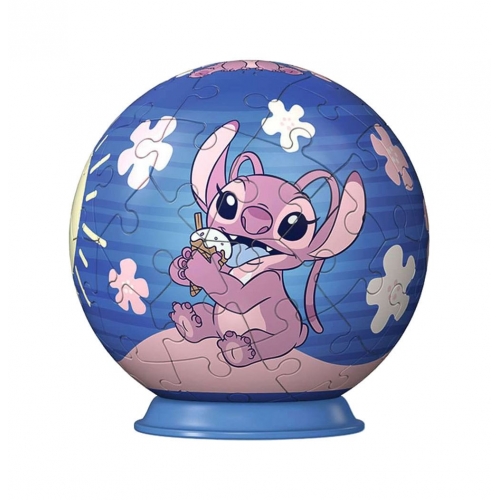 Lilo & Stitch - Puzzle 3D Puzzle-Ball Angel (55 pièces)