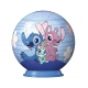 Lilo & Stitch - Puzzle 3D Puzzle-Ball Stitch & Angel (55 pièces)