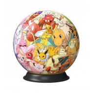 Pokémon - Puzzle 3D Puzzle-Ball Kanto Region (73 pièces)