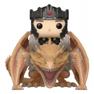 House of the Dragon - Figurine POP! Aegon Targaryen avec Sunfyre 14 cm