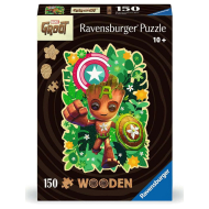 Marvel - Puzzle en bois WOODEN Marvel Groot (150 pièces)