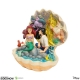 La Petite Sirène - Statuette Ariel la Petite Sirène Scene de la Coquille 20 cm