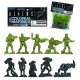 Alien - Pack 10 figurines Army Men Zombies 5 cm