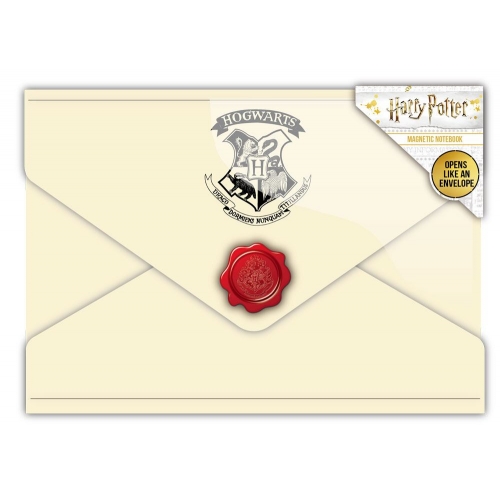Carnet de notes à enveloppe Harry Potter - Crème Merchandise