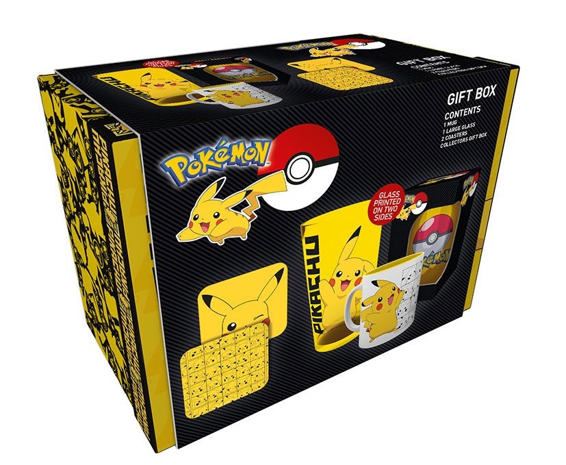 Pokémon - Coffret cadeau Pikachu - Figurine-Discount