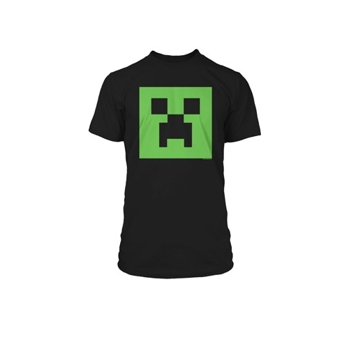 Minecraft - T-Shirt Premium Creeper Glow in the Dark Face