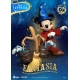 Disney Classic - Figurine Dynamic Action Heroes 1/9 Mickey Fantasia Deluxe Version 21 cm