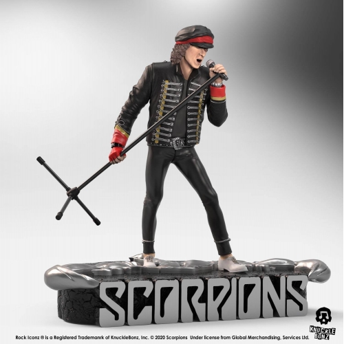 Scorpions - Statuette Rock Iconz Klaus Meine Limited Edition 22 cm