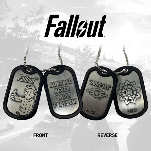 Fallout - Pendentifs Dog Tag Logo Fallout