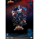 Marvel Comics - Diorama D-Stage Maximum Venom Captain America Special Edition 16 cm