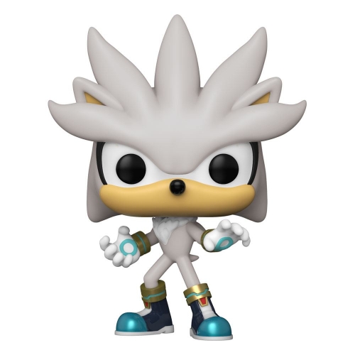 Sonic The Hedgehog - Figurine POP! Sonic 30th Silver the Hedgehog 9 cm