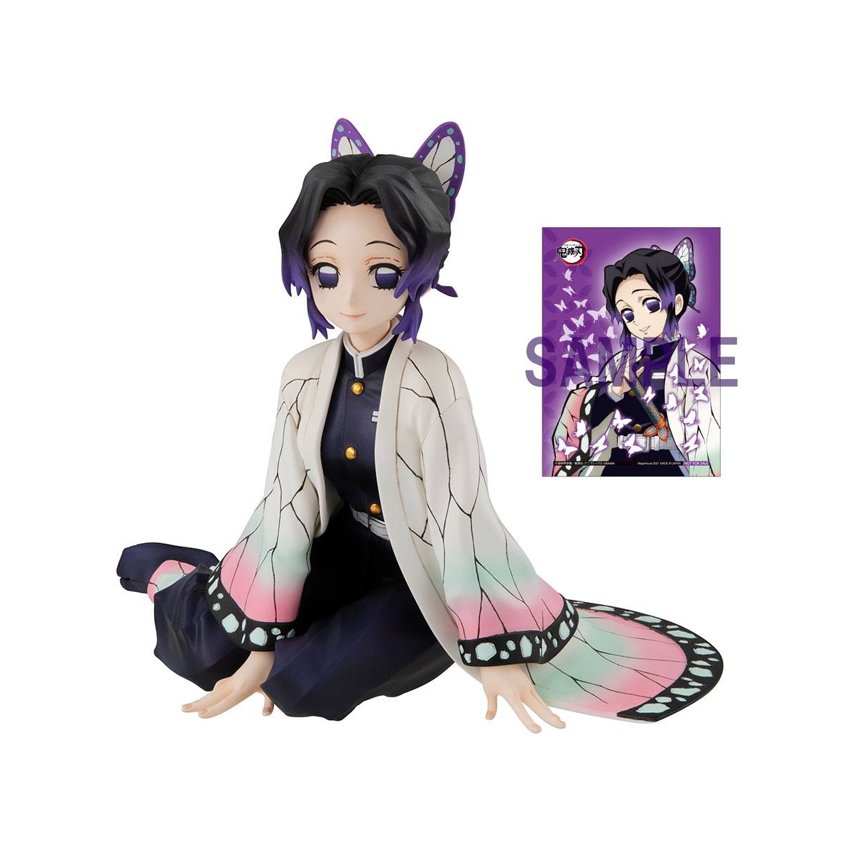 Demon Slayer Kimetsu no Yaiba - Statuette G.E.M. Shinobu Kocho Palm Size  Edition Deluxe 9 cm - Figurine-Discount