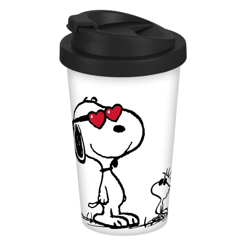 Snoopy- Mug de voyage Snoopy and Woodstock