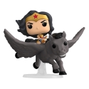 DC Comics - Figurine POP! Wonder Woman 80th on Pegasus 15 cm