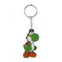 Super Mario - Bros. porte-clés caoutchouc Yoshi 6 cm