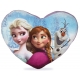 La Reine des neiges - Coussin peluche Elsa & Anna & Olaf