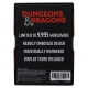 Dungeons & Dragons - Lingot Masters Guide Limited Edition