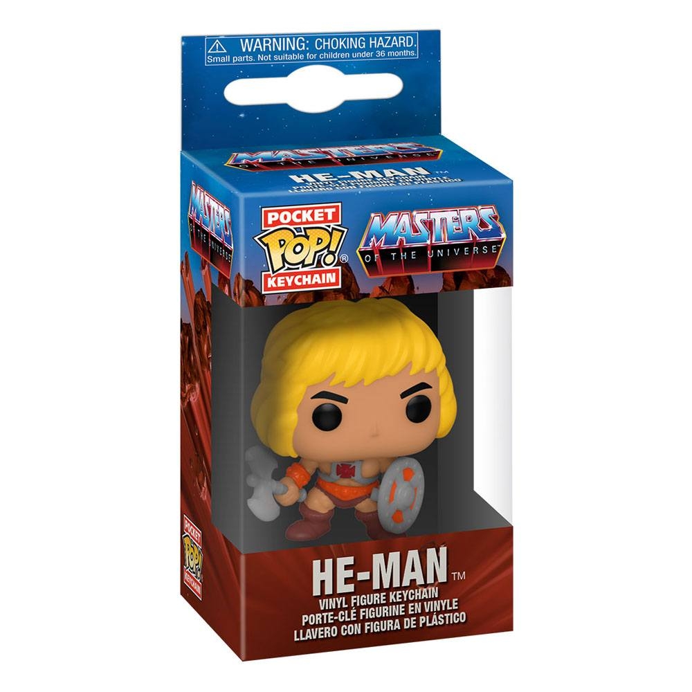 Les Maitres de l'Univers - Figurine Porte-clé Funko Pocket POP! - He-Man