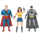 Justice League - Pack 3 figurines flexibles 7 cm